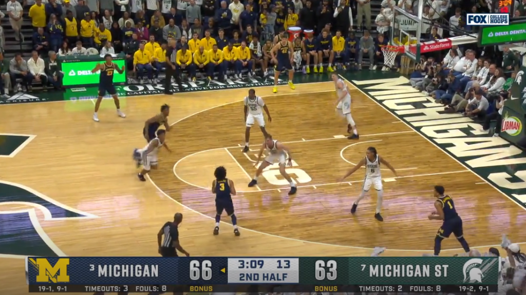 Five Key Plays: Michigan 83, Michigan State 71 | UM Hoops.com
